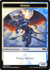 Bird // Sphinx Double-Sided Token [Ravnica Allegiance Guild Kit Tokens] | Total Play