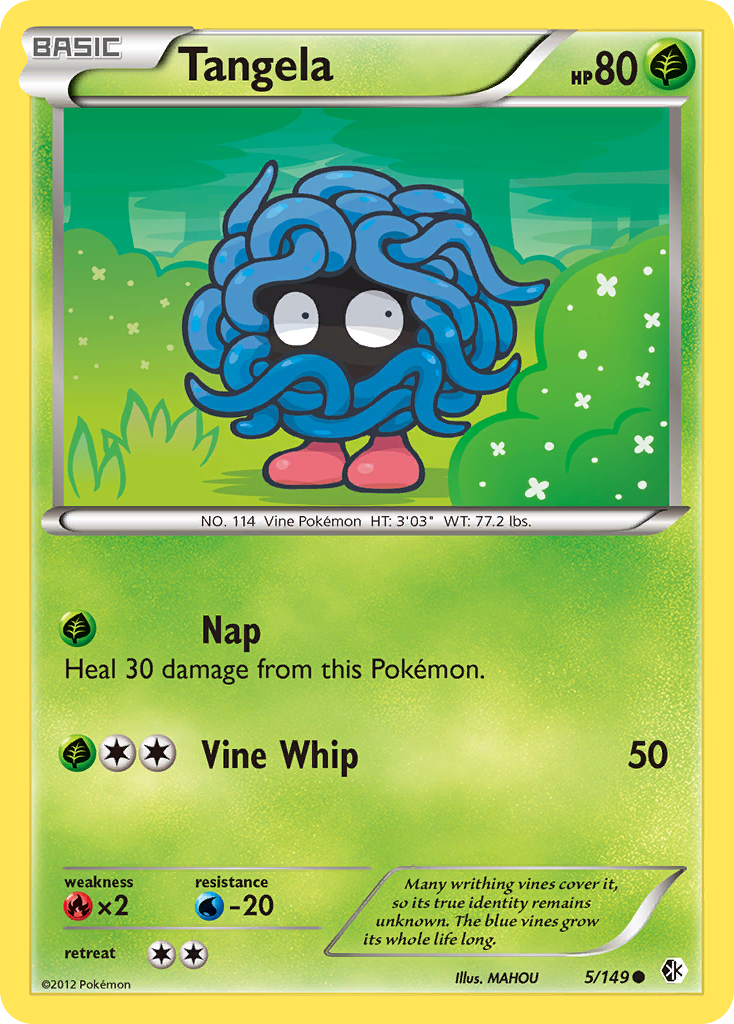Tangela (5/149) [Black & White: Boundaries Crossed] | Total Play