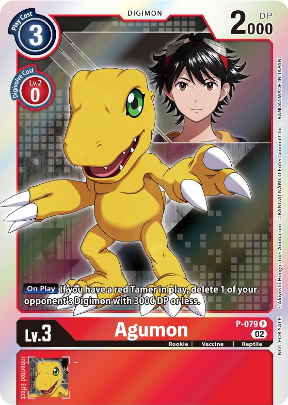 Agumon [P-079] (Digimon Survive Anime Expo 2022) [Promotional Cards] | Total Play