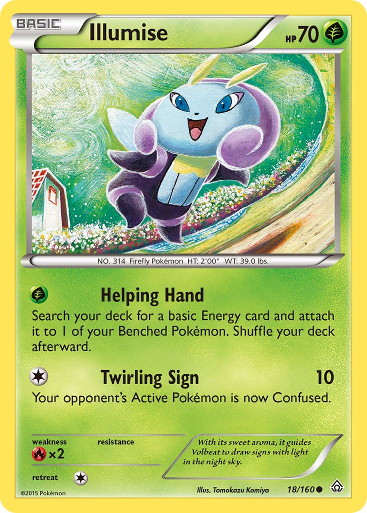 Illumise (18/160) [XY: Primal Clash] | Total Play