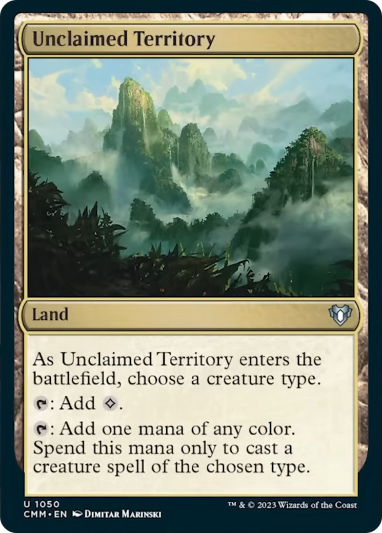 Unclaimed Territory [Commander Masters] | Total Play