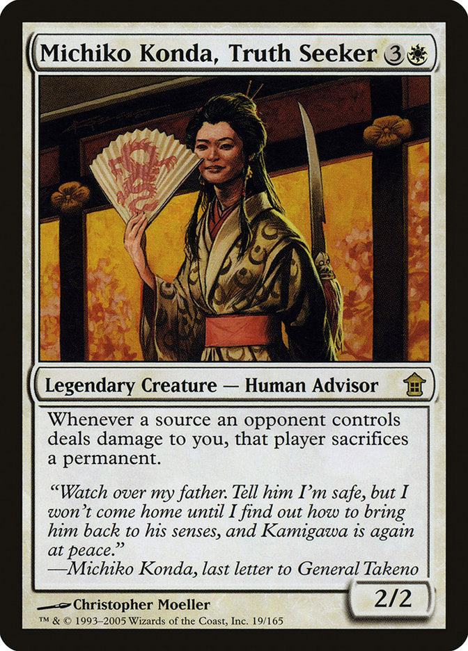 Michiko Konda, Truth Seeker [Saviors of Kamigawa] | Total Play