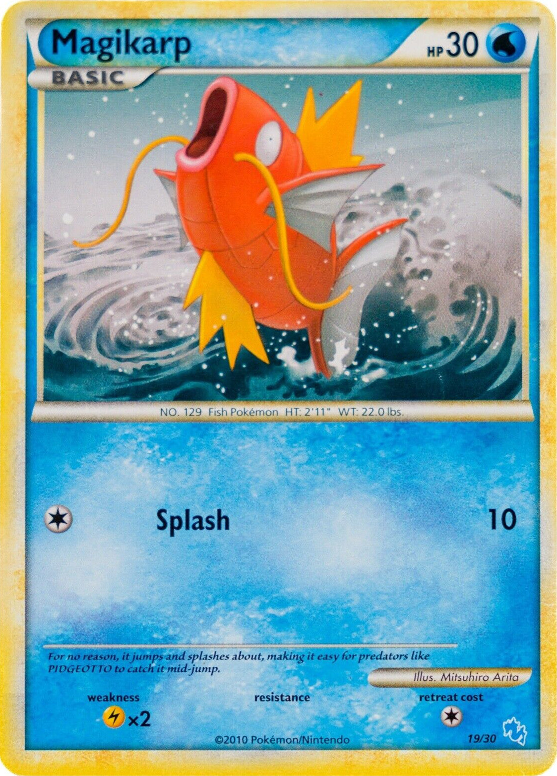 Magikarp (19/30) [HeartGold & SoulSilver: Trainer Kit - Gyarados] | Total Play