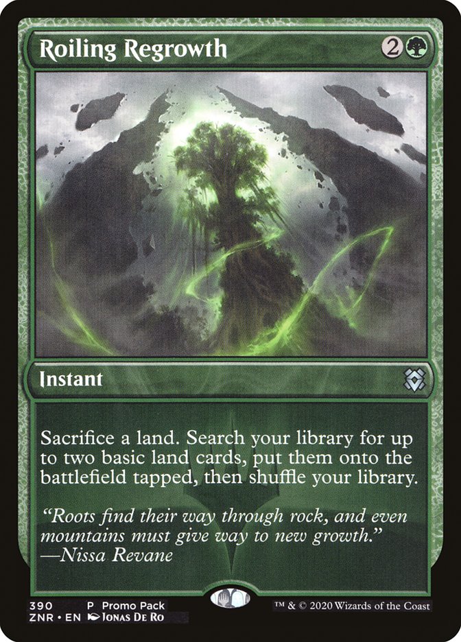Roiling Regrowth (Promo Pack) [Zendikar Rising Promos] | Total Play
