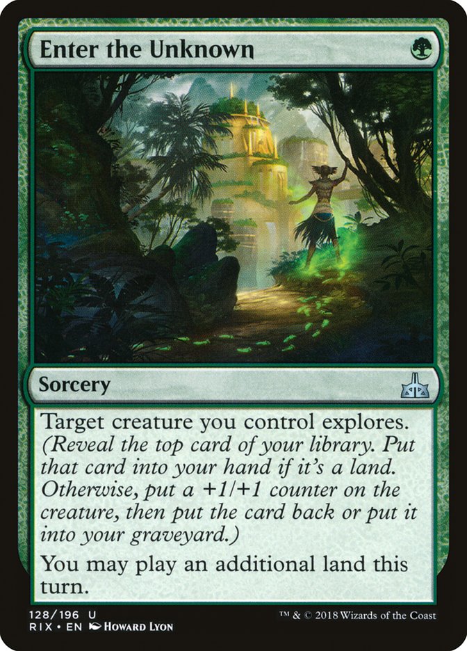 Enter the Unknown [Rivals of Ixalan] | Total Play