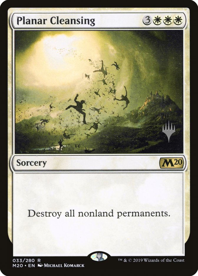 Planar Cleansing (Promo Pack) [Core Set 2020 Promos] | Total Play
