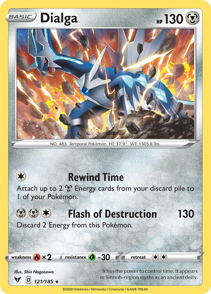 Dialga (121/185) [Sword & Shield: Vivid Voltage] | Total Play