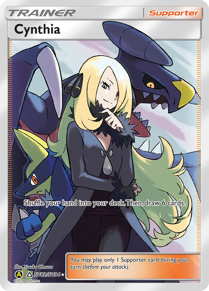 Cynthia (SV82/SV94) [Sun & Moon: Hidden Fates - Shiny Vault] | Total Play