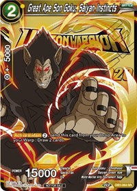 Great Ape Son Goku, Saiyan Instincts (DB1-064) [Tournament Promotion Cards] | Total Play