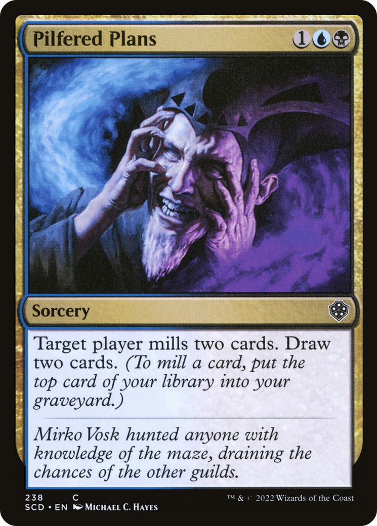 Pilfered Plans [Starter Commander Decks] | Total Play