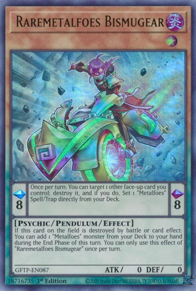 Raremetalfoes Bismugear [GFTP-EN087] Ultra Rare | Total Play