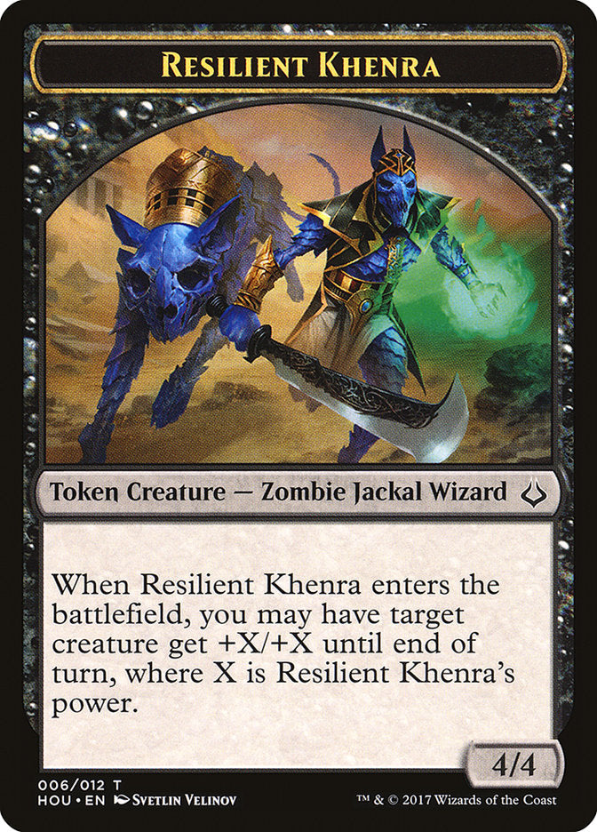 Resilient Khenra Token [Hour of Devastation Tokens] | Total Play