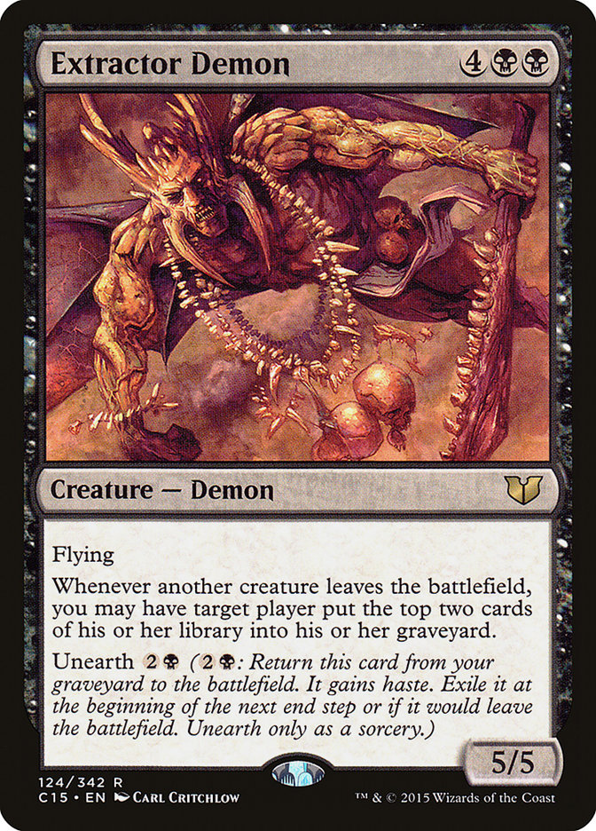 Extractor Demon [Commander 2015] | Total Play