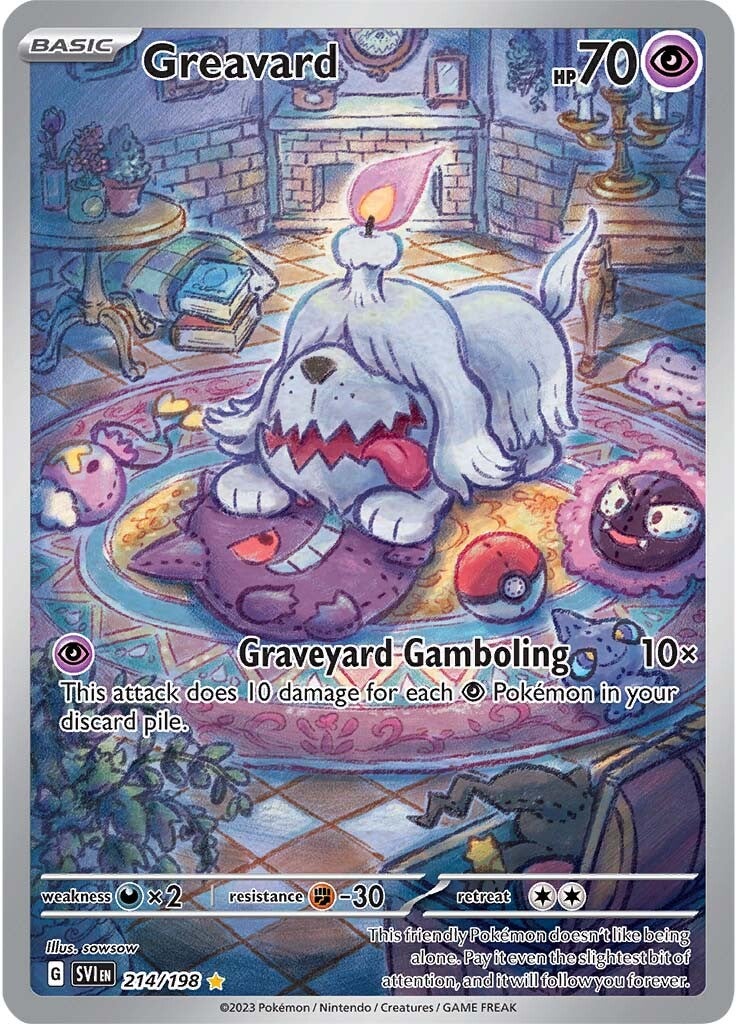 Greavard (214/198) [Scarlet & Violet: Base Set] | Total Play