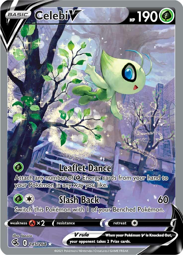 Celebi V (245/264) [Sword & Shield: Fusion Strike] | Total Play