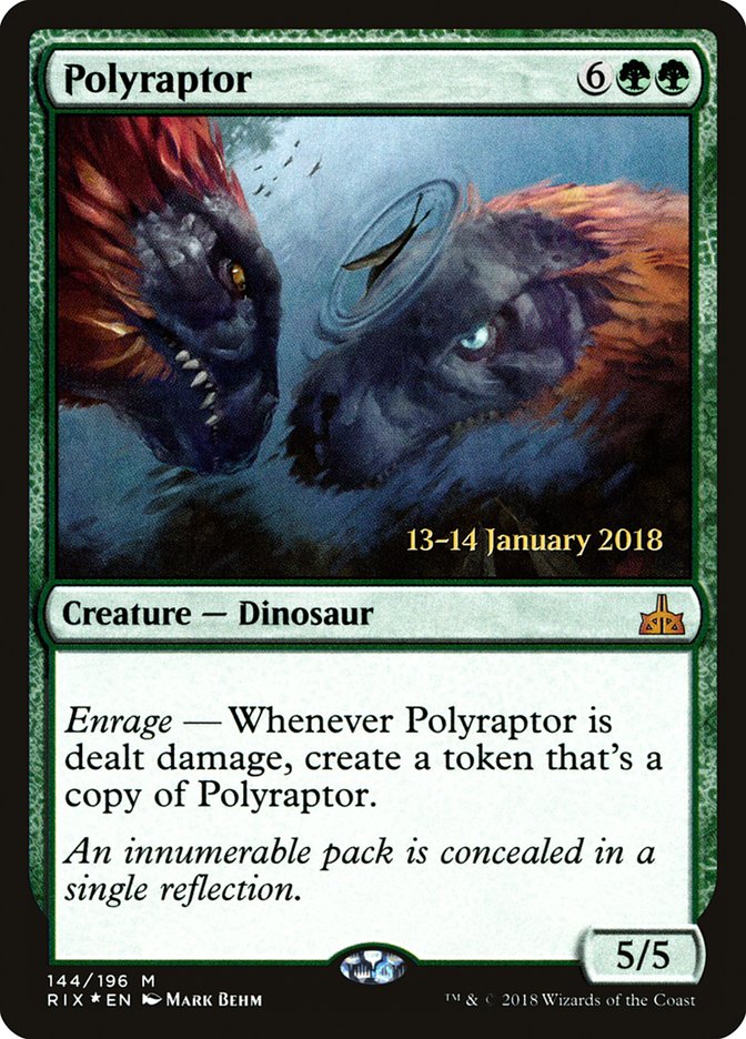 Polyraptor [Rivals of Ixalan Prerelease Promos] | Total Play