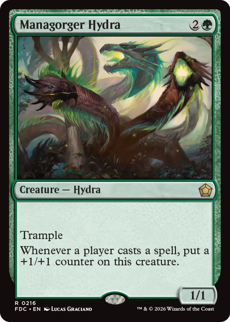 Managorger Hydra [Foundations Commander] | Total Play