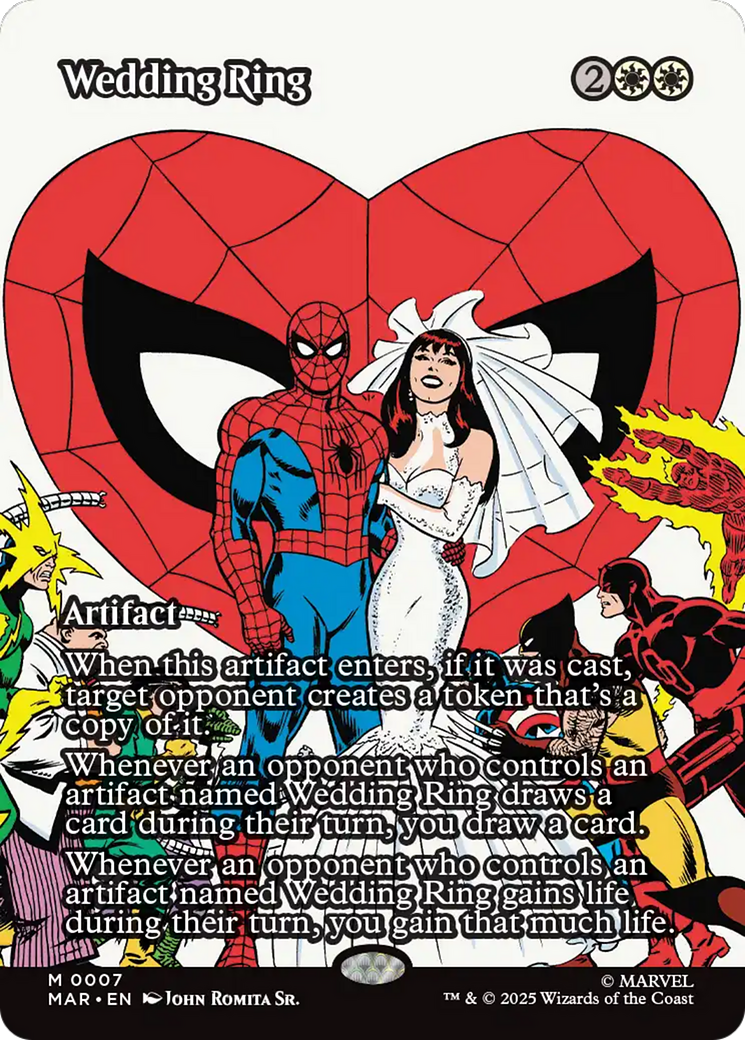 Wedding Ring (Borderless) [Marvel's Spider-Man: Eternal-Legal] | Total Play