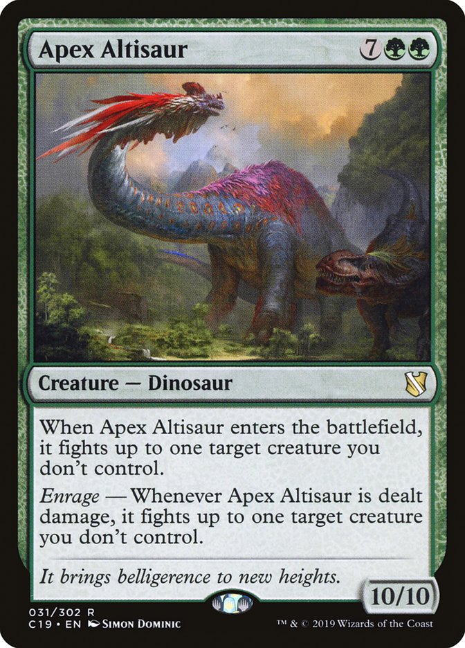 Apex Altisaur [Commander 2019] | Total Play