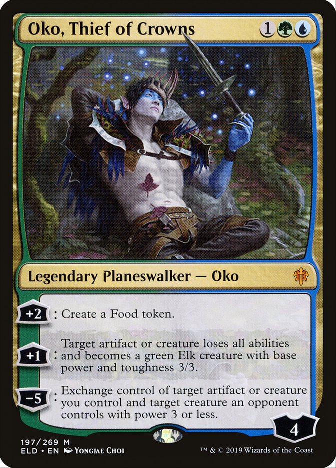 Oko, Thief of Crowns [Throne of Eldraine] | Total Play