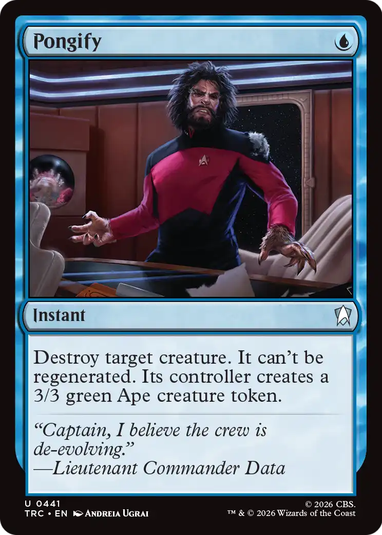 Pongify (Surge Foil) [Star Trek Commander] | Total Play
