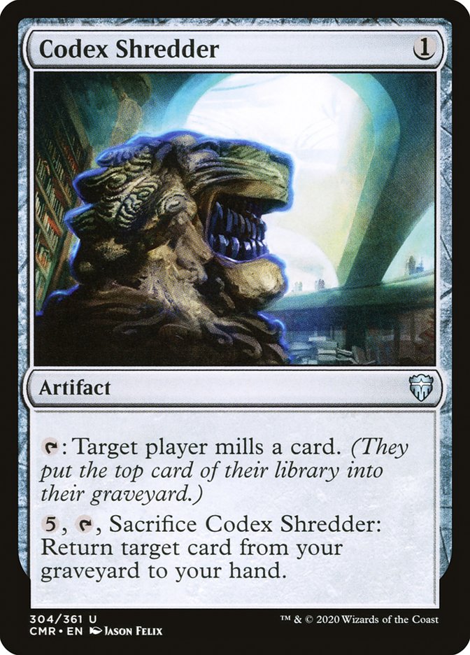 Codex Shredder [Commander Legends] | Total Play