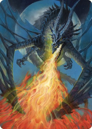 Balefire Dragon Art Card [Commander Masters Art Series] | Total Play