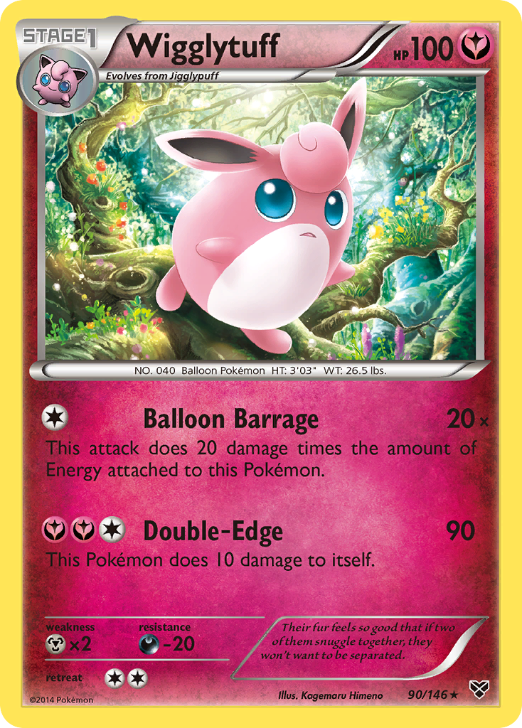 Wigglytuff (90/146) [XY: Base Set] | Total Play