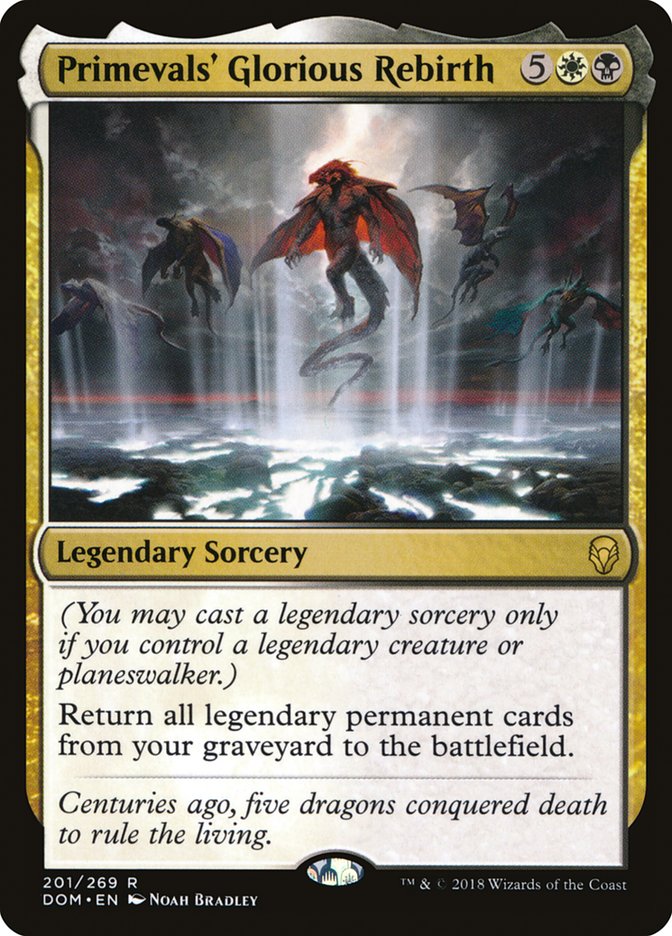 Primevals' Glorious Rebirth [Dominaria] | Total Play
