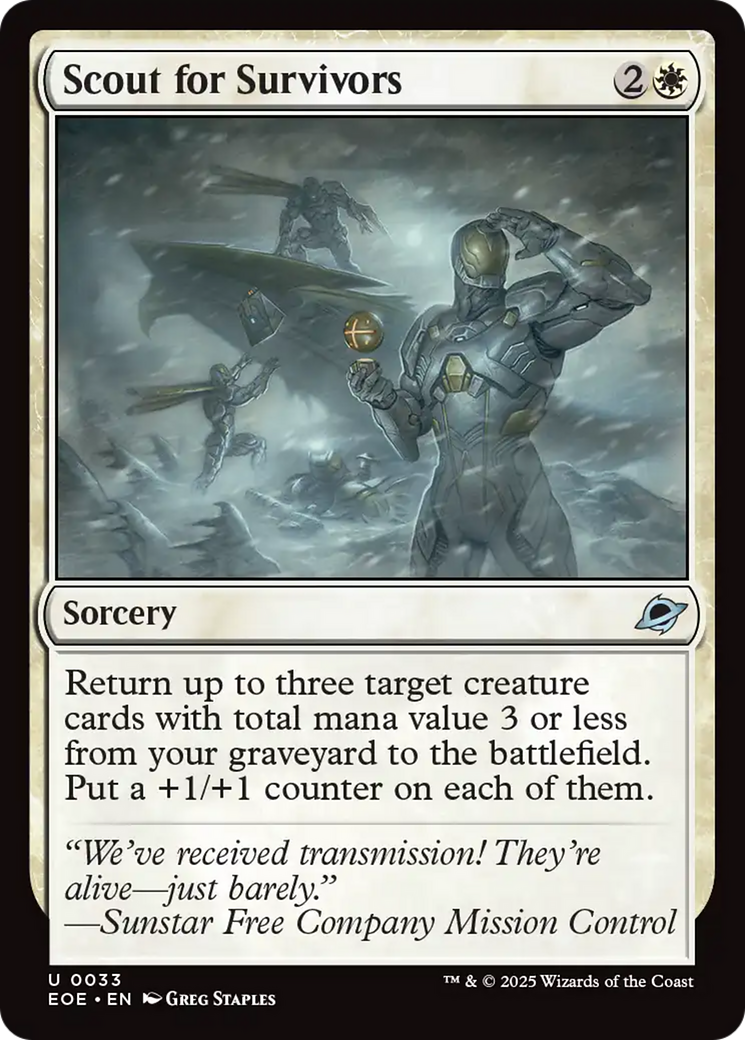 Scout for Survivors [Edge of Eternities] | Total Play