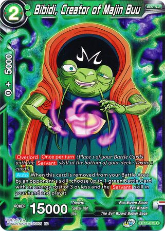 Bibidi, Creator of Majin Buu (BT11-072) [Vermilion Bloodline 2nd Edition] | Total Play