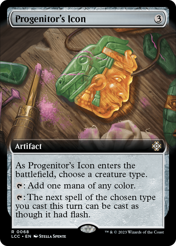 Progenitor's Icon (Extended Art) [The Lost Caverns of Ixalan Commander] | Total Play