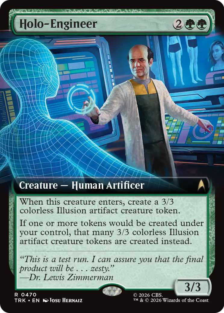 Holo-Engineer (Extended Art) [Star Trek] | Total Play