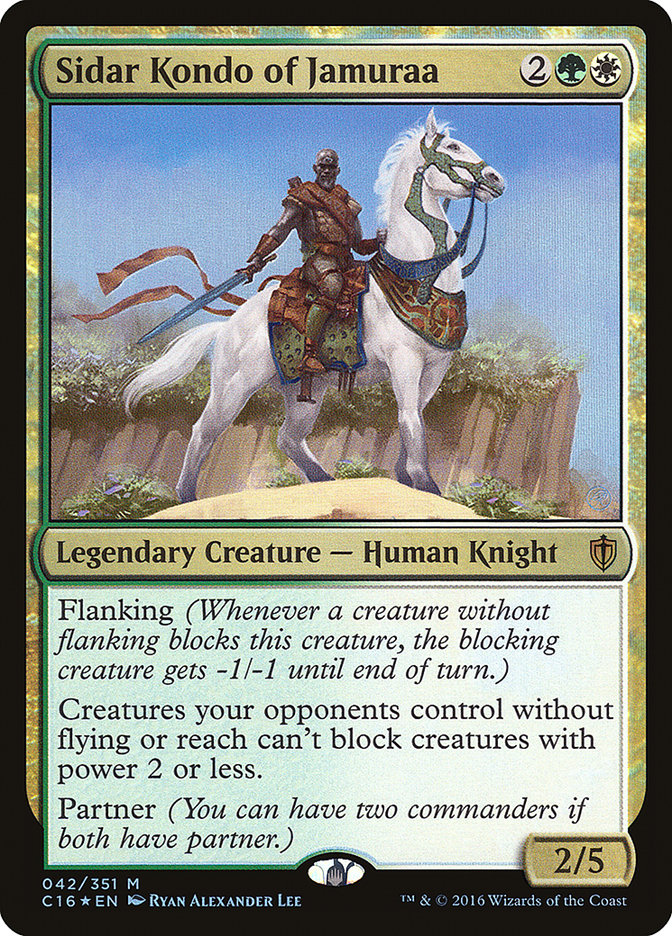Sidar Kondo of Jamuraa [Commander 2016] | Total Play