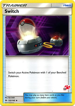 Switch (132/149) (Charizard Stamp #58) [Battle Academy 2020] | Total Play