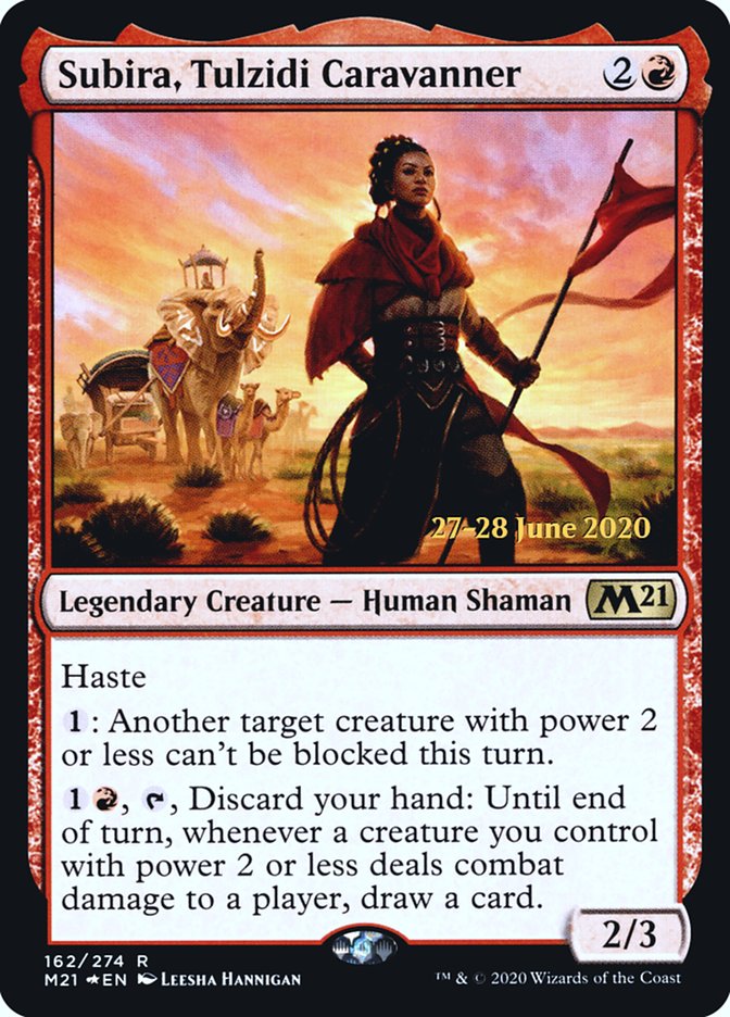 Subira, Tulzidi Caravanner [Core Set 2021 Prerelease Promos] | Total Play