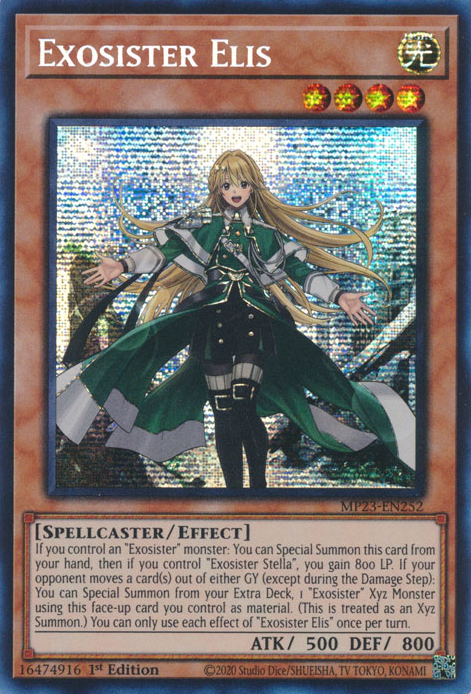 Exosister Elis [MP23-EN252] Prismatic Secret Rare | Total Play