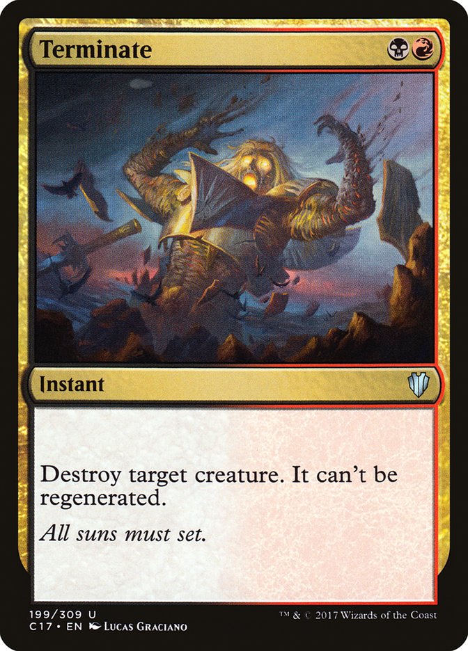Terminate [Commander 2017] | Total Play