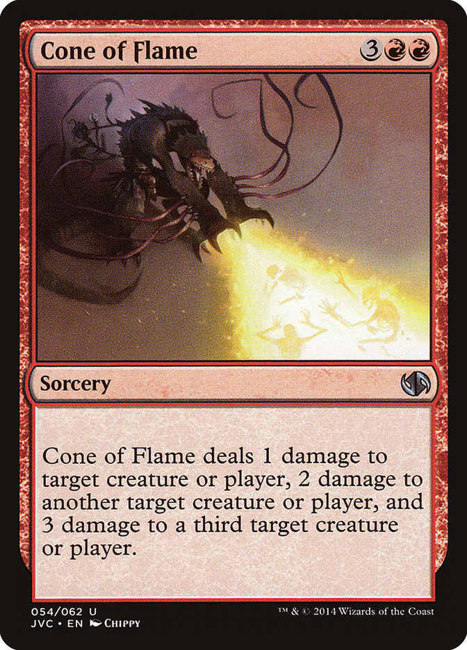 Cone of Flame [Duel Decks Anthology] | Total Play