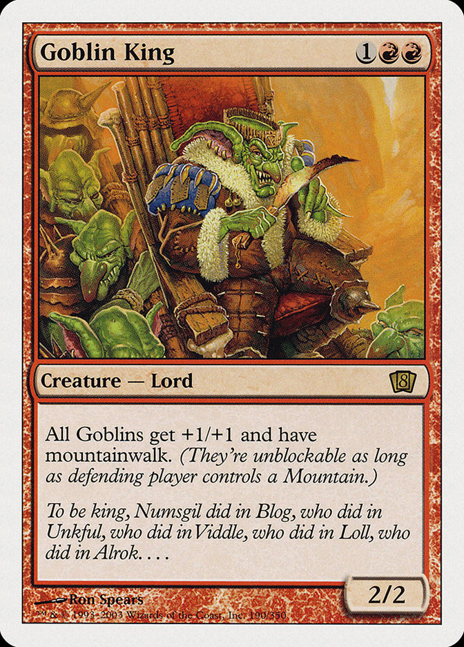 Goblin King [Eighth Edition] | Total Play