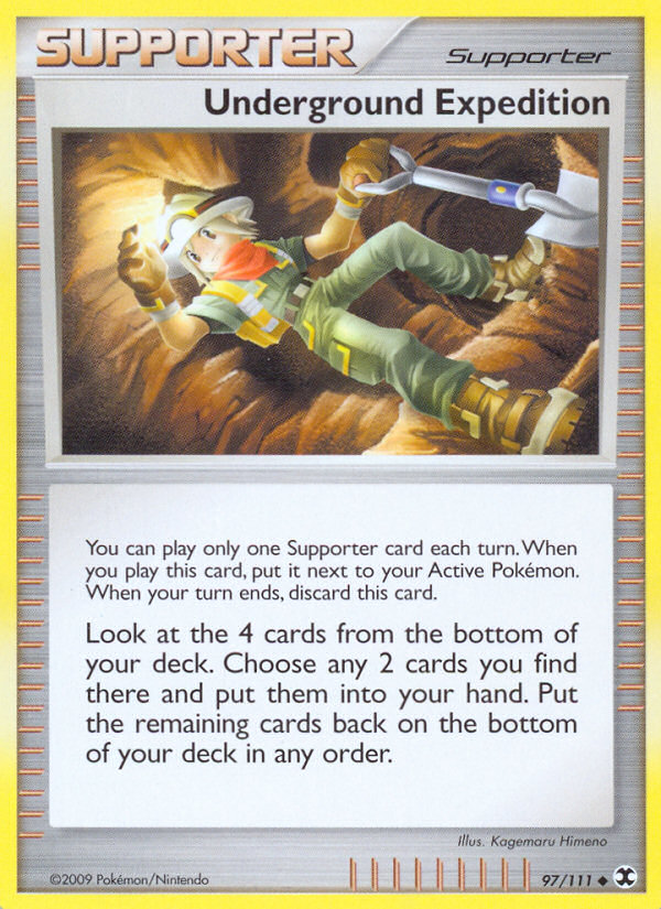 Underground Expedition (97/111) [Platinum: Rising Rivals] | Total Play