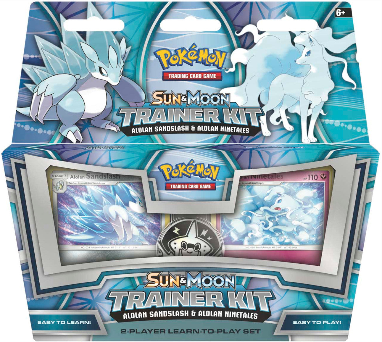 Sun & Moon: Trainer Kit (Alolan Sandslash & Alolan Ninetales) | Total Play