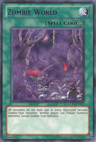 Zombie World (Blue) [DL13-EN017] Rare | Total Play