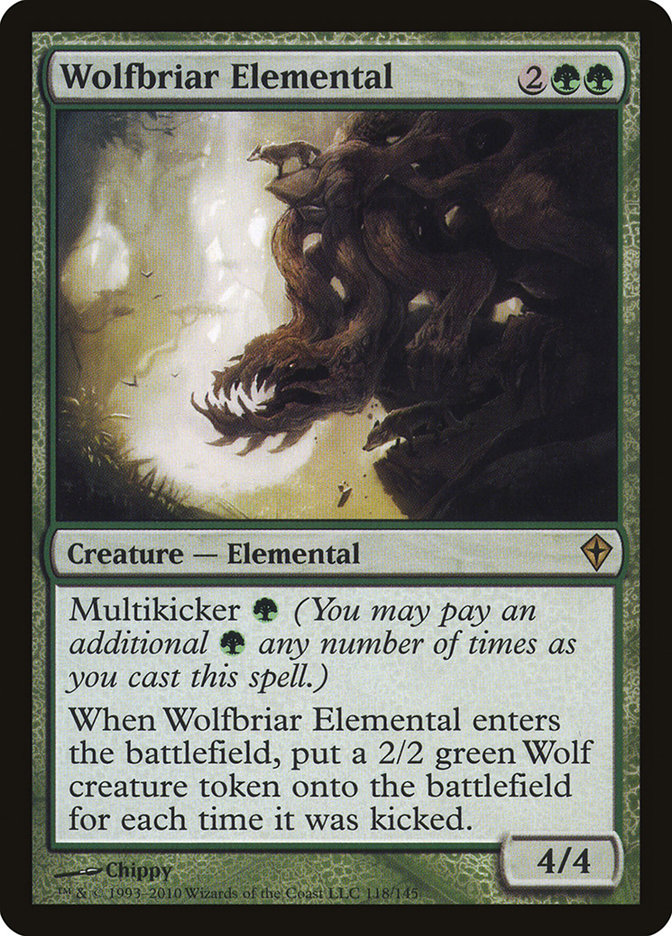 Wolfbriar Elemental [Worldwake] | Total Play