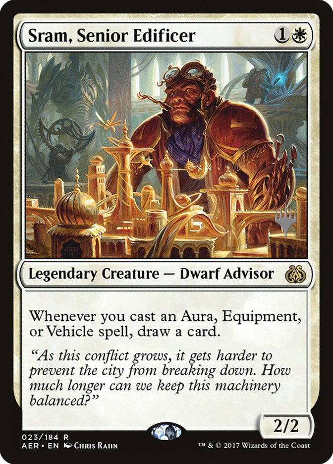 Sram, Senior Edificer [Aether Revolt Promos] | Total Play