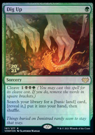 Dig Up [Innistrad: Crimson Vow Prerelease Promos] | Total Play