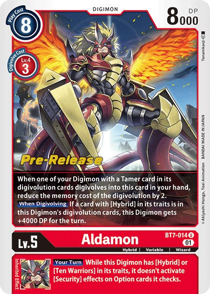 Aldamon [BT7-014] [Next Adventure Pre-Release Cards] | Total Play