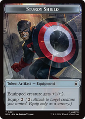 The Tiger God // Sturdy Shield Double-Sided Token [Marvel Super Heroes Tokens] | Total Play