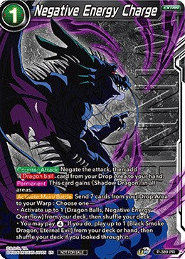 Negative Energy Charge (Tournament Pack Vol. 8) (Winner) (P-389) [Tournament Promotion Cards] | Total Play