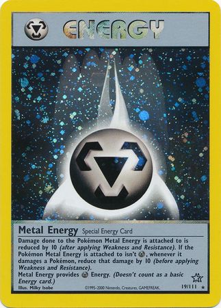 Metal Energy (19/111) [Neo Genesis Unlimited] | Total Play